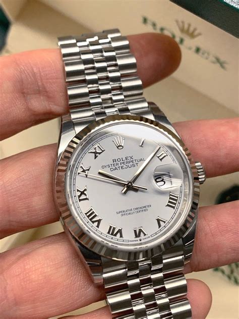 2021 rolex datejust 36|rolex datejust 36 white dial.